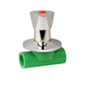 LLAVE DE PASO C/CAMP. CROM. AS.TRAD. 20 MM PPR